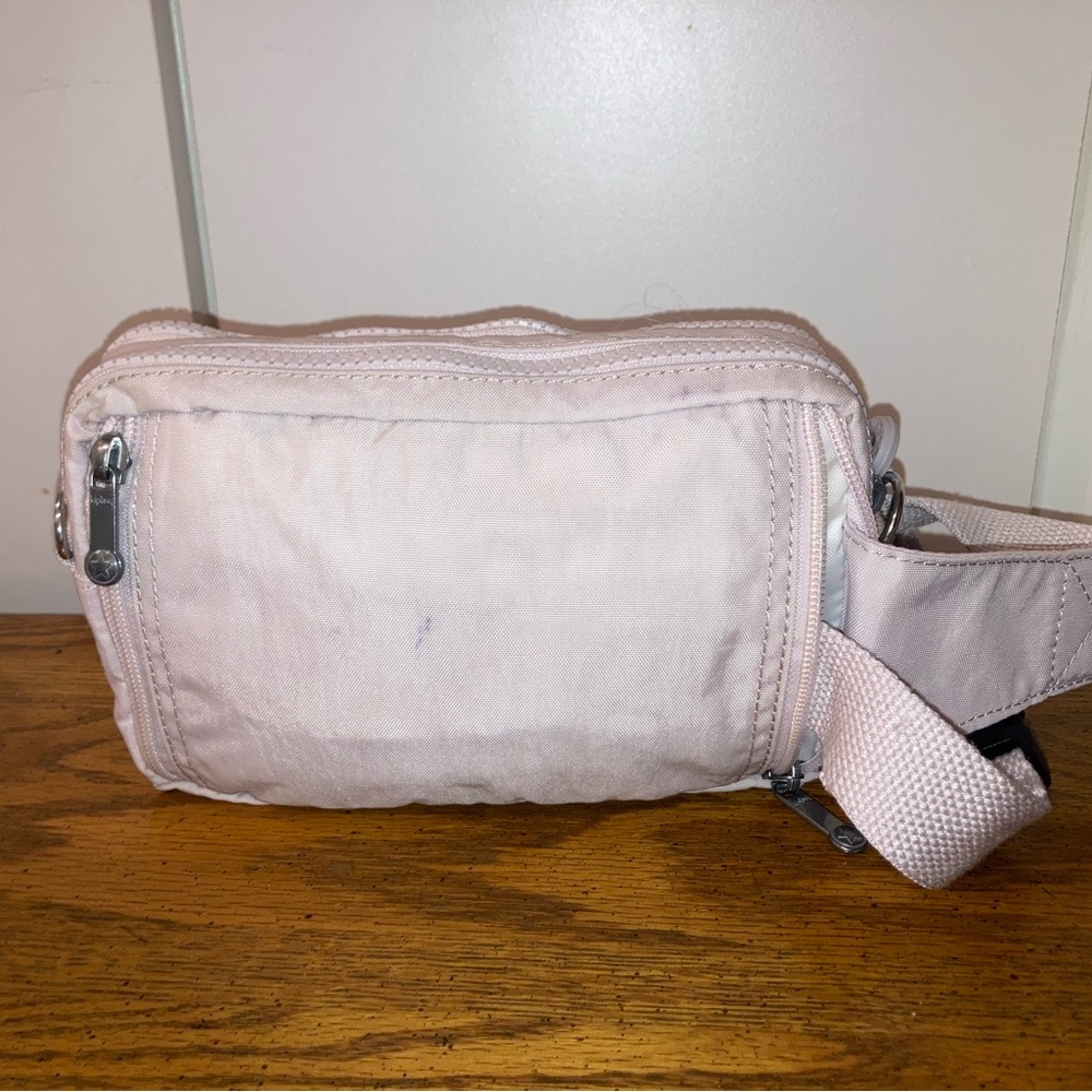 Kipling Merryl U Convertible Crossbody Belt Bag Pink Sands - Picture 14 of 14